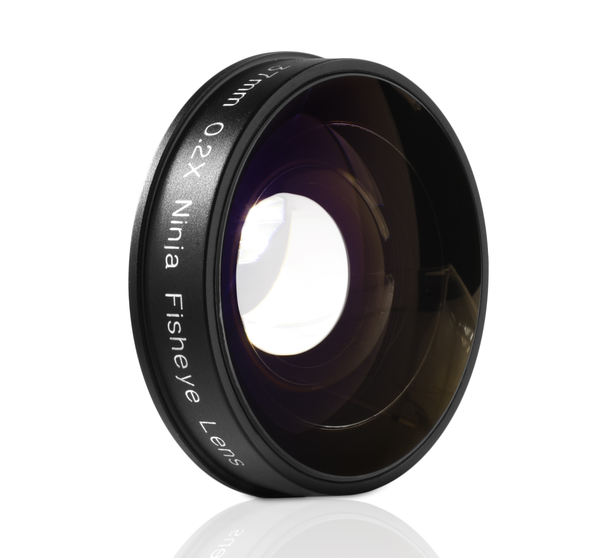 Opteka .2x Fisheye Lens for Canon Sony JVC 37mm Threaded